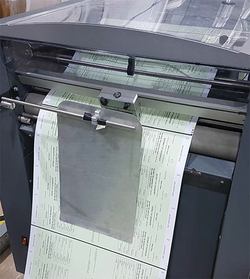 BALLOT PAPER PRINTING UNDERWAY.