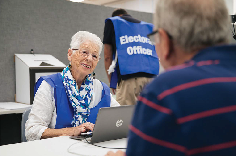 Polling Official