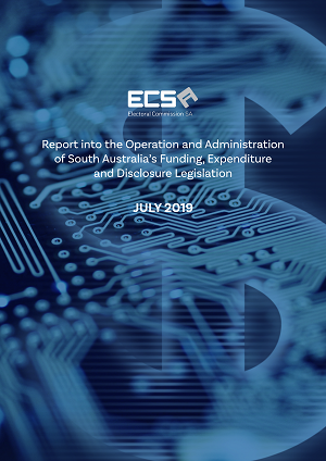 Chapter 1 - Legislative changes, amendments to funding and disclosure