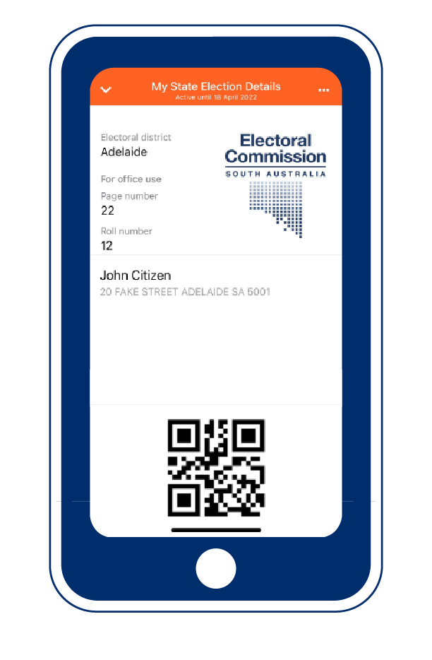 Image of the EasyVote App